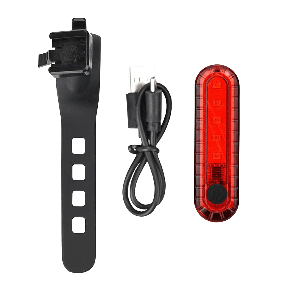USB Rechargeable Safety Warning Light AOSTIRMOTOR BIKE